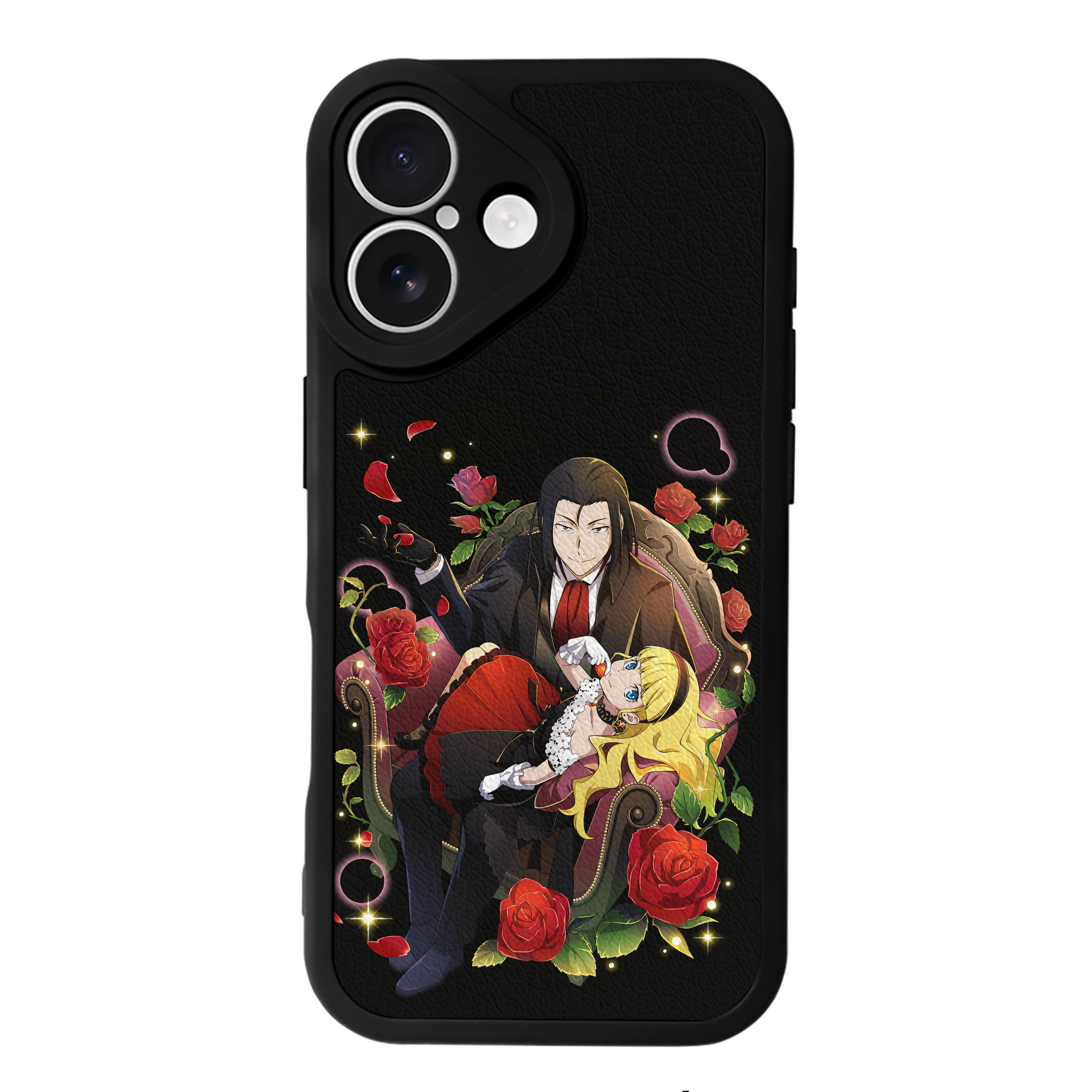 （画像用） 文豪ストレイドッグス Bungo Stray Dogs 【iPhone 16シリーズ対応】シリコンスマホケース（レザー調） 材質：シリコン